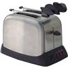 Ardes Tostapane AR1T30 in Acciaio Inox, 2 Fette, 1000W, 6 Livelli di Doratura