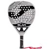 Joma Racchetta da paddle professionale Slam Soft con tecnologia Rotarion e Vibra - out, 350 g - Grigio Nero - Include custodia