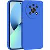 WBWONE Cover per Huawei Honor Magic 4 Lite / Magic4 Lite 4G / 5G, Fotocamera tutto Compreso Anti-Graffio Antiurto Custodia in Morbida Silicone TPU Protettiva Case - Blu Scuro