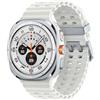 SAMSUNG Galaxy Watch Ultra 4G 47mm Blanco (Titanium White) y Correa Marine Band Blanca L705