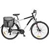 Lancia Ypsilon Lancia Estro, Bicicletta Elettrica, Pedalata Assistita, Ruote 27, Fino a 70 km di Autonomia, Motore 250W, Batteria 374Wh, Freni a Disco, Cambio Shimano 7 rapporti