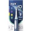 Oral-B iO My Way Spazzolino da denti elettrico, 1 manico blu, 2 testine per spazzolino da denti, progettato da Braun, per bambini dai 12 anni in su