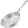 SILBERTHAL Padella acciaio inox 24 cm - Induzione gas e forno - Senza rivestimento - Triplo fondo