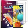 RKINC Vetro Temperato [3 Pezzi] per Motorola Moto G84 5G, Pellicola salvaschermo, Durezza 9H 0,33 mm [antigraffio][antifrantumazione][senza bolle]