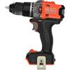 BLACK+DECKER 18V POWERCONNECT Trapano a Percussione a Batteria, Motore Senza Spazzole, Coppia 50 Nm, Mandrino Senza Chiave da 13 mm - Unità Senza Accessori, BLD683XN-XJ