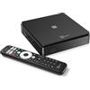 TELE System ON T2 HD: Decoder digitale terrestre Android TV, Smart TV Upgrade, Tuner DVB-T2 HEVC HDR10+HLG, HDMI, SCART Adapter Incluso - Certificato Google