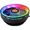 Thermaltake Raffreddatore d'aria UX 100 ARGB | Ventola PWM silenziosa da 120 mm | per socket Intel e AMD | Indirizzabile a 5 V | 65 W | Nero