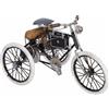 Poli Modellino in latta Triciclo vintage in metallo sopramobile da collezione nuovo