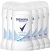 Rexona - Cotton Dry Cotton, Deodorante in stick per donna, 6 Pack (6 x 40 ml)