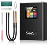 Seesii Saldatore Punti per Batteria - SE-215 Saldatrice a Punto Portatile, Spot Welder LCD con 30 Ingranaggi Regolabili Ponte di Saldatura Foglio di Nichel da 2 Metri