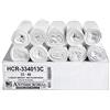 Aluf Plastics hcr-334013 C ad alta densità Star sigillato coreless roll Bags, 33 GAL, in polietilene, 83,8 x 101,6 cm, 500 pezzi, trasparente
