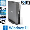 Acer Micro Mini PC Acer Veriton Windows 11 SSD Intel i5 RAM 8GB Computer Fisso Wi-Fi
