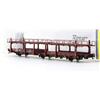 Roco / Pi.r.a.t.a. 76992F Carro trasporto auto FS Italia "SITFA", rosso vagone