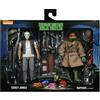 Neca Tartarughe Ninja Action Figure 2-Pack Casey Jones & Raffaello 18 Cm Neca
