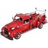 Modellino in latta Camion dei Pompiere Camioncino Vigili del Fuoco Rosso 41 cm