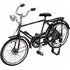 Poli Modellino bicicletta uomo vintage in metallo sopramobile da collezione ornamento
