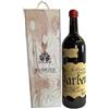 Massucco Doppio magnum 3 litri barbera d'alba doc in cassa legno