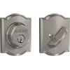 Schlage B60 N Cam 619 Camelot singolo cilindro catenaccio, nichel satinato