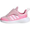 adidas Fortarun 2.0 Shoes Kids, Scarpe da Corsa Unisex-Bimbi 0-24, Clear Pink/Cloud White/Bliss Pink, 26 1/2 EU