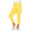 Merry Style Leggings 3/4 Bambina e Ragazza MS10-226 (Giallo, 116)