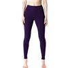 Bellivalini Leggings Lunghi Pantaloni Donna BLV50-203 (Prugna, L)