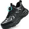 GUDECIUS Scarpe Antinfortunistiche Leggere Scarpe da Lavoro Uomo Donna Scarpe da Cantiere con Punta in Acciaio Scarpa Antinfortunistica Safety Shoes Antiscivolo Traspiranti Nero 41 EU