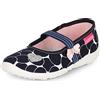 Ladeheid Pantofole Ballerine con Solette Bambina LAVI0005 (Nero, 26 EU)