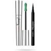 PUPA MILANO Pupa Mascara Vamp! (Colore Military Green) + Eyeliner Skinny Liner (Colore Extra Black) - Ciglia dal Volume smisurato e intensificate con Penna ultra slim, Tratto facile e super sottile