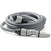 G.F. SRL AQUAGO EASY 15, kit per l'Irrigazione con Tubo Estensibile fino a 15 m, riparabile, con accessori, per Irrigare Orti, Fiori, Piante e Giardini.