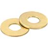 QUARKZMAN M3 Rondella Piatta, 200pz Ring di Guarnizione Piana in Ottone 8mm OD 0,5mm Spessore Ring Guarnizione Tenuta Metallo per Viti Bulloni Dadi