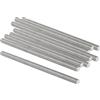 QUARKZMAN M8 x 150mm 1.25mm Passo Completamente Filettato Aste x 10pz 304 Acciaio inossidabile Maschio Filettato Asta Barra per Bulloni e Morsetti e Grucce e Bulloni a U,[Argento]