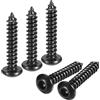 QUARKZMAN Viti Autofilettanti a Esagono Incassato, M3 x 16mm Viti in Acciaio al Carbonio, Set Viti e Dadi Acciaio al Carboni 100pz