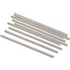 QUARKZMAN M3 x 80mm 0.5mm Passo Completamente Filettato Aste x 10pz 304 Acciaio inossidabile Maschio Filettato Asta Barra per Bulloni e Morsetti e Grucce e Bulloni a U,[Argento]
