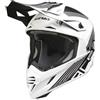 Acerbis Casco Moto Cross Enduro In Fibra Acerbis X-TRACK VTR Nero Bi
