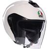 Agv Casco Moto Jet AGV IRIDES MONO Bianco Materia