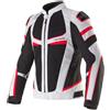 Clover Giacca Moto Clover RAINJET 3 WP Rosso Nero Bianco