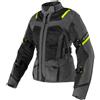 Clover Giacca Moto Donna Clover VENTOURING 4 LADY WP Giallo Grigio