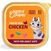 Edgard&Cooper Patè per Gatti Adulti da 85 gr Gusto Pollo
