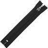 Aerzetix - Set di 15 Cerniere Lampo a Spirale N°5 16cm Non separabili Classiche con cursore - in Metallo Nylon Poliestere - Colore Nero - Cucito Riparazione creazione Tessile