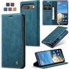 owlhold Cover Google Pixel 9,Custodia Pixel 9 Magnetica Portafoglio Flip[Antiurtoo][Cavalletto][Carta Fessura] Cover Pelle per Pixel 9 -Blu verde
