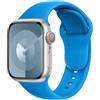 DONEGANI C1 per Cinturino Apple Watch 40mm 44 mm 46mm 42mm 45mm 41mm 38mm 49mm Se Ultra 2 Serie 10 9 8 7 6 5 4 3 Band Bracciale Sport Silicone, Oceano blu