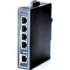 WIWAV WDH-5GT-POE 10/100/1000Mbps Switch Ethernet industriale PoE a 5 porte non gestito Gigabit con guida DIN/montaggio a parete (senza ventole, -30 ℃ ~ 75 ℃)