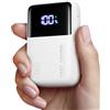 INIU Power Bank, 25000mAh 65W Powerbank Ricarica Rapida, Potente Caricabatterie Portatile USB-C Compatibile con con Phone & Laptop, Essenziale per il Viaggio Esterno Adatto a Uomini e Donne, Bianco