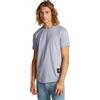 Calvin Klein Badge Turn Up Sleeve J30J323482, Top in Maglia a Maniche Corte Uomo, Grigio (Slate Gray), XS