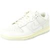 Nike Dunk Low, Sneaker Uomo, Phantom Light Bone Sail Coconut Milk, 40 EU