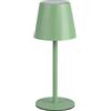 RL LIVE YOUR LIGHT Reality Leuchten Diaz R55961149 - Lampada da tavolo a LED, batteria esterna, in metallo, con LED da 1,6 Watt, colore luce regolabile, 4 ingressi