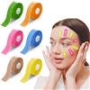 Jomdjmskes 6 Rotolo Face Tape Viso Lifting, Nastro Lifting Facciale, Cerotti Antirughe per il Viso Kinesio Rughe Rassodamento Anti Wrinkle Patches,Tape Kinesiologico Professionale