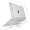 ZYB Custodia per MacBook Pro 16 Pollici 2024 2023 2021 M4 M3 M2 M1 Pro/Max Modello A3186 A3403 A2991 A2780 A2485, Case Cover Copertina Rigida Ultra Sottile, Trasparente