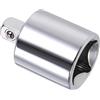 QUARKZMAN 1/2" Guida (F) a 1/4" (M) Presa Riduttore x 1 Pezzo Femmina a Maschio Conversione Strumento per Cricchetto Chiave