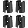 QUARKZMAN 8pz Clip per Ripiano Filo 1"(25mm) Clip Bloccaggio per Ripiani Plastica Abs per Ripiani Filo Metallico Clip Bloccaggio per Ripiani Ricambi Accessori Parti Montanti Scaffali